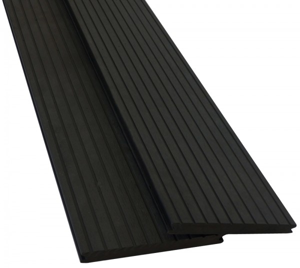 WPC Terrassendiele Solid Wide Breitprofil Ebony 20,5 x 200