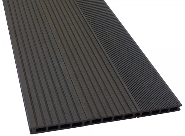 BPC/WPC Terrassendiele Komplettbausatz Pro Innovation Ebony, 2900 mm